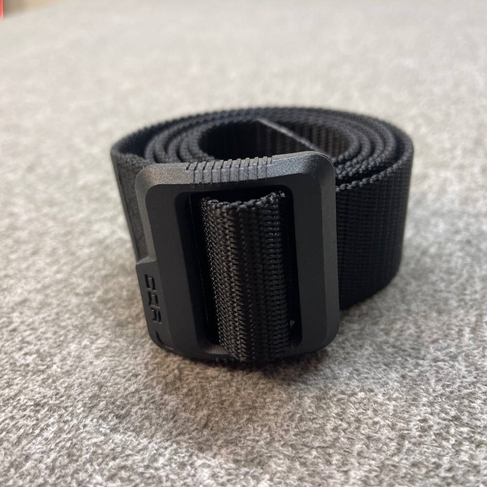 CQR Mens Tactical Belt Black Nylon Webbing Military Style MZT24 Large 36-38